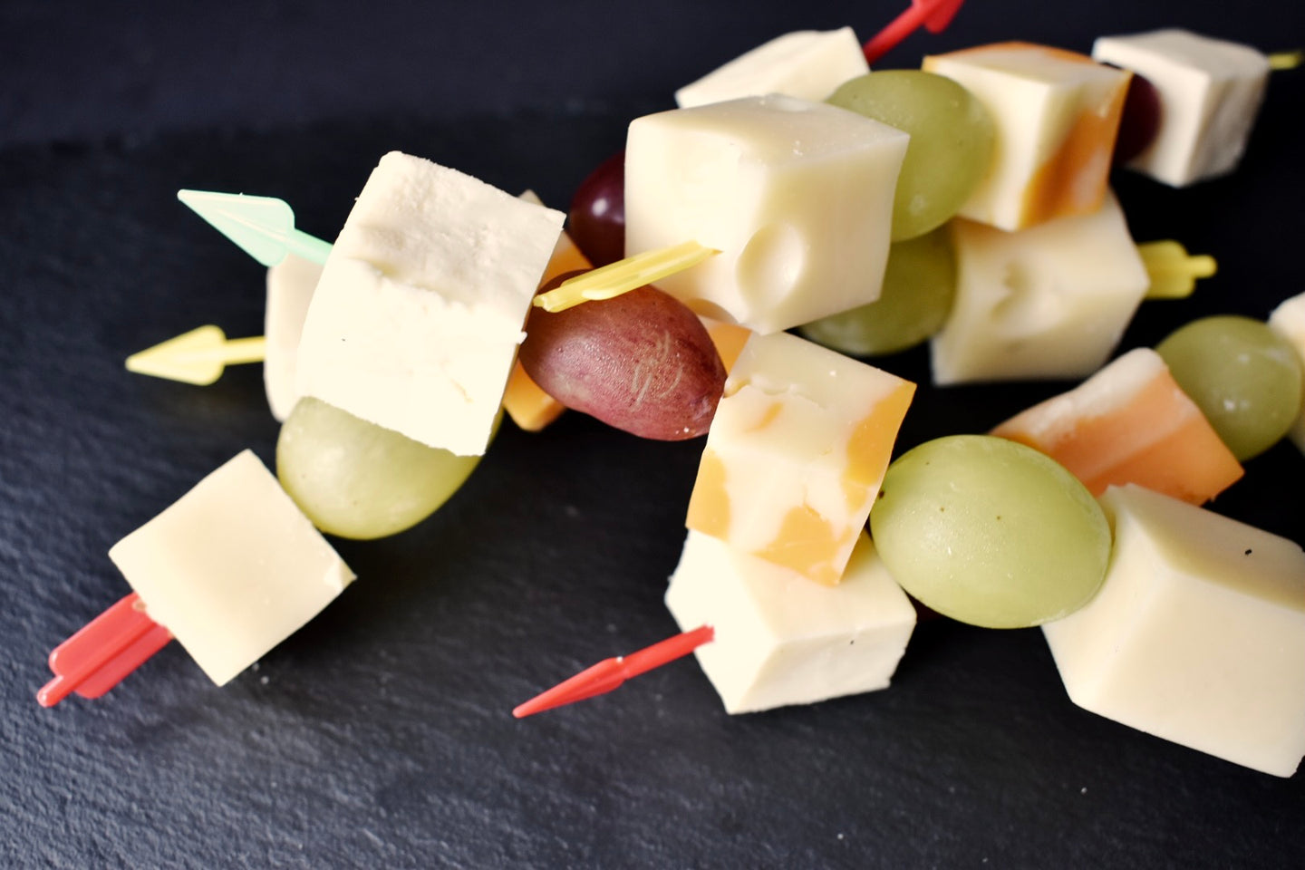 Brochettes de fromages
