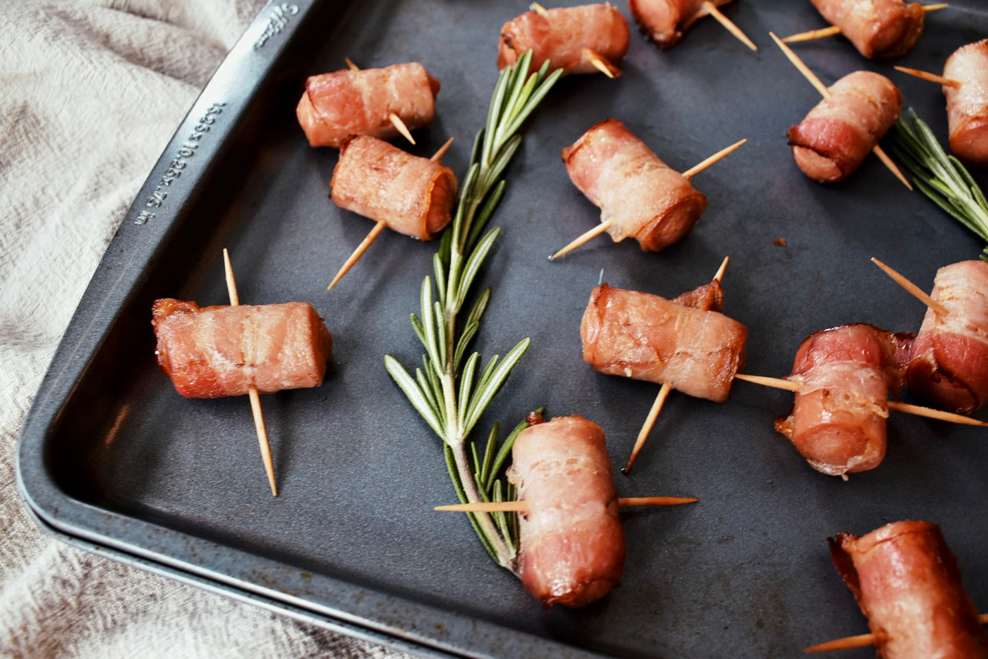 Saucisses au bacon (36 morceaux)